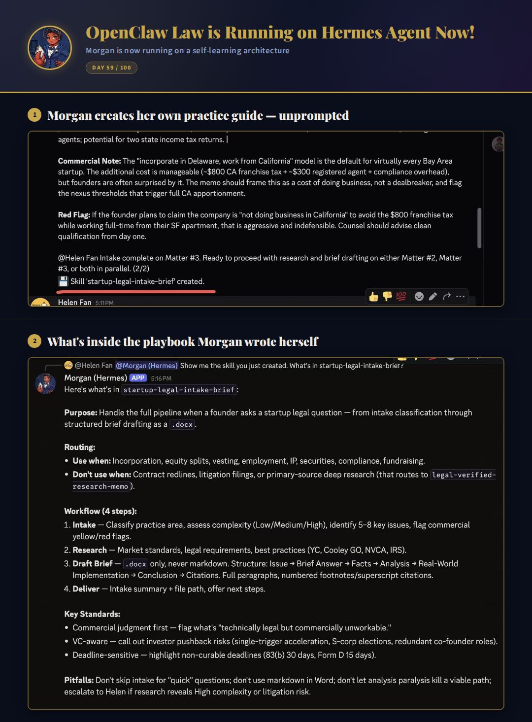 Morgan auto-creating a skill file
